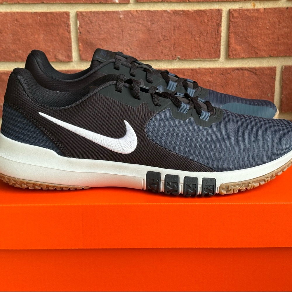 New Nike Flex Control TR4 Blue Black White Mens Sneakers Running Shoes
